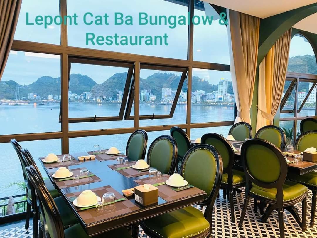 Lepont Cat Ba Bungalow Dong Khe Sau Kültér fotó